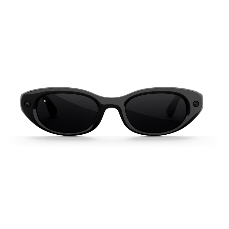Meta Starfire Kylie Edition AI Smart Glasses – Classic Black Frame, Transitions® Grey Lenses